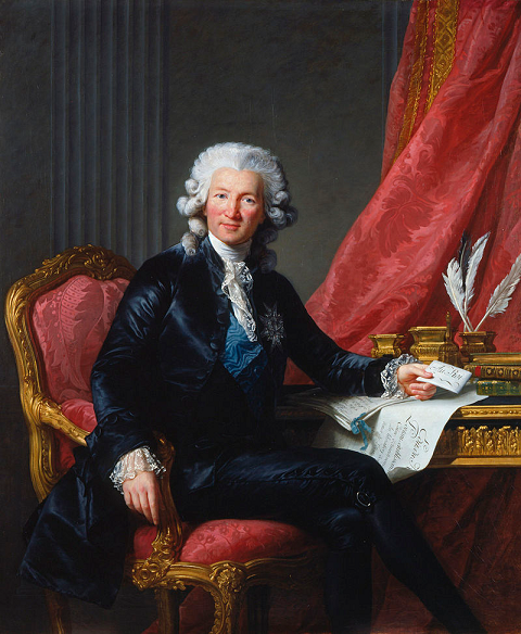 Charles-Alexandre de Calonne - en 1784 par Élisabeth Vigée Lebrun